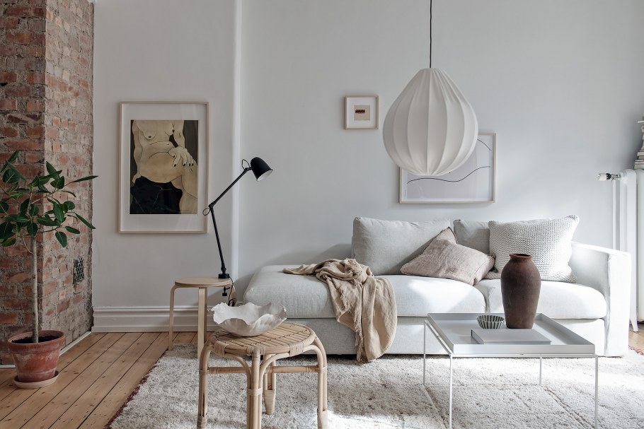 Скандинавский стиль лагом в интерьере