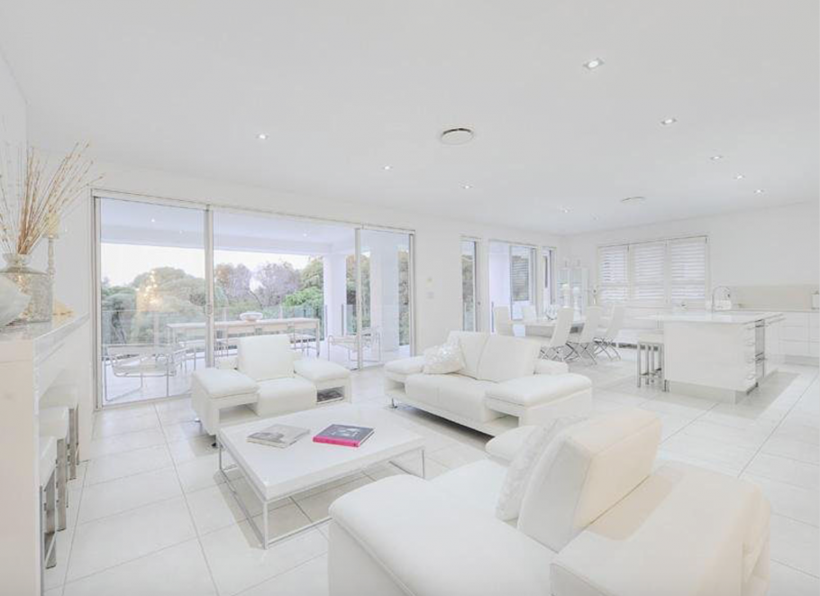 Белый дом интерьер