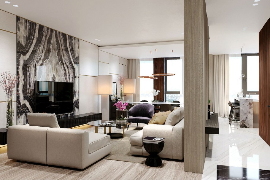 Классический премиум интерьер дома