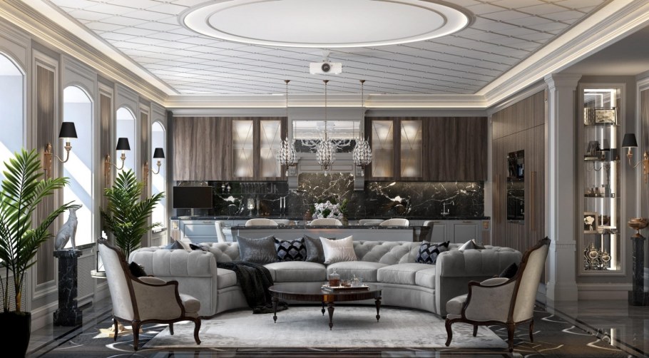 Неоклассика в интерьере
