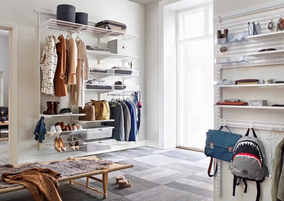 Шведская гардеробная Elfa