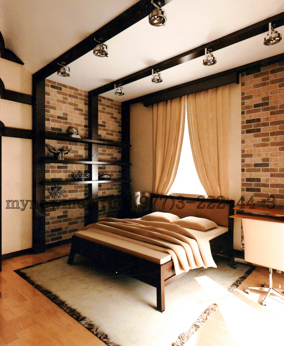 Фальшбалки в интерьере лофт