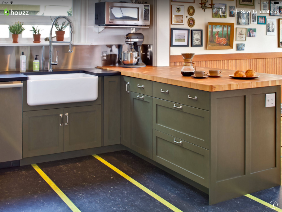 Кухни в средиземноморском стиле оливковый цвет