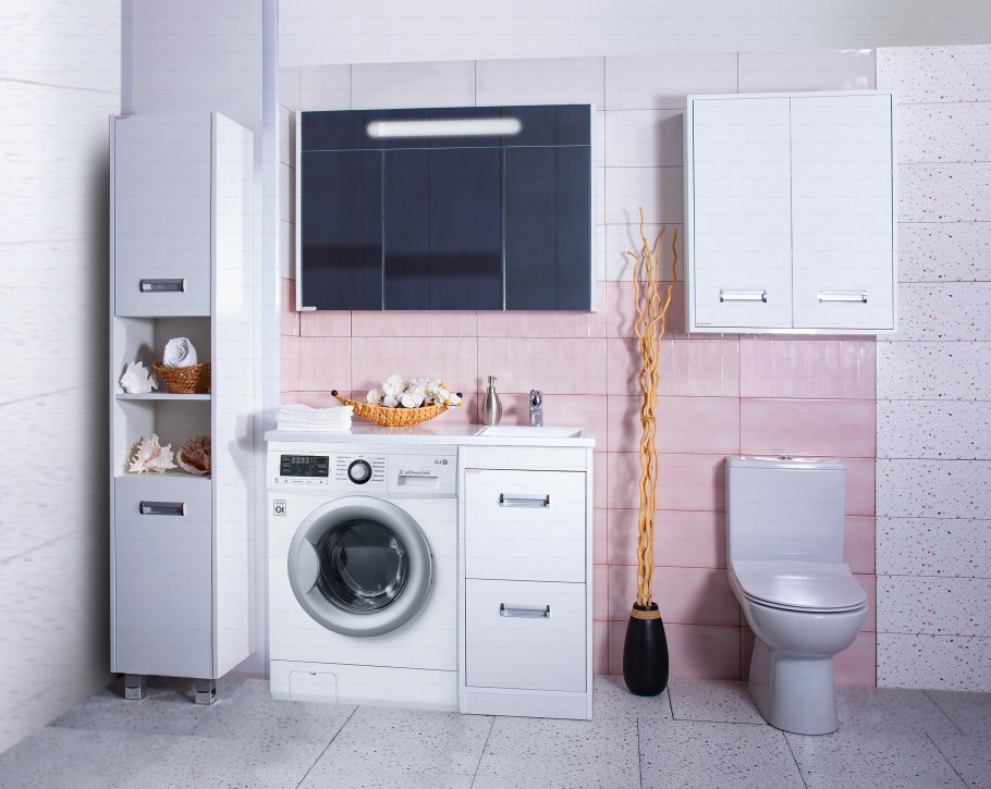 Раковина над стиральной машиной 60х40