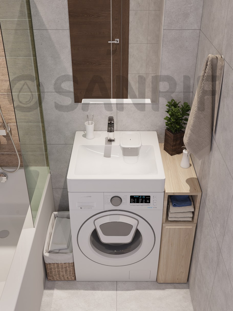 Раковина 60 см Kolpa Kvadra WB 50