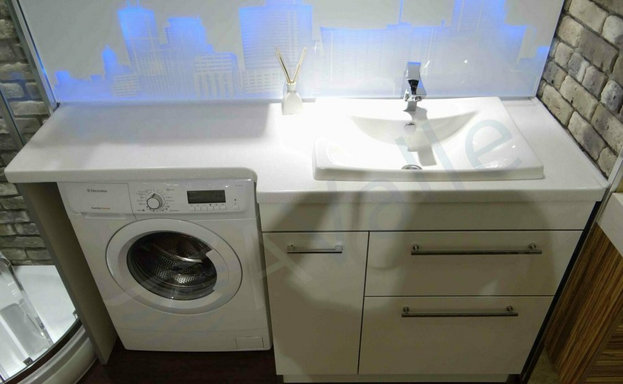 Paa раковина над стиральной машиной