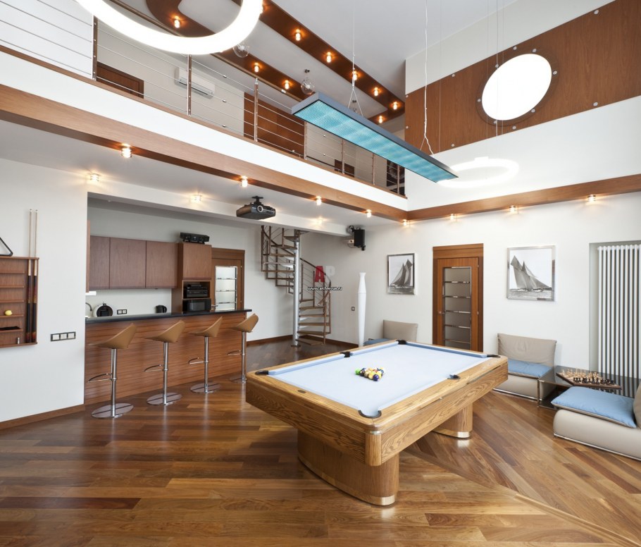 Бильярдный стол лофт