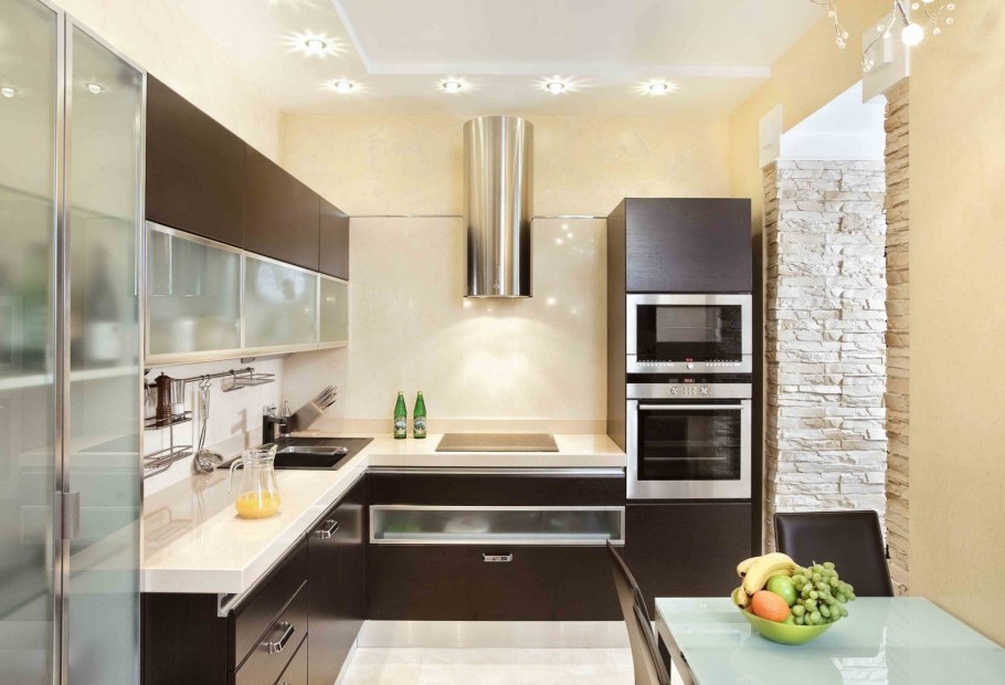 Дизайнерский интерьер кухни