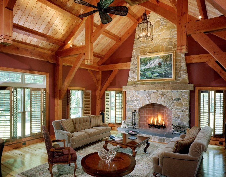 Стиль фахверк в интерьере