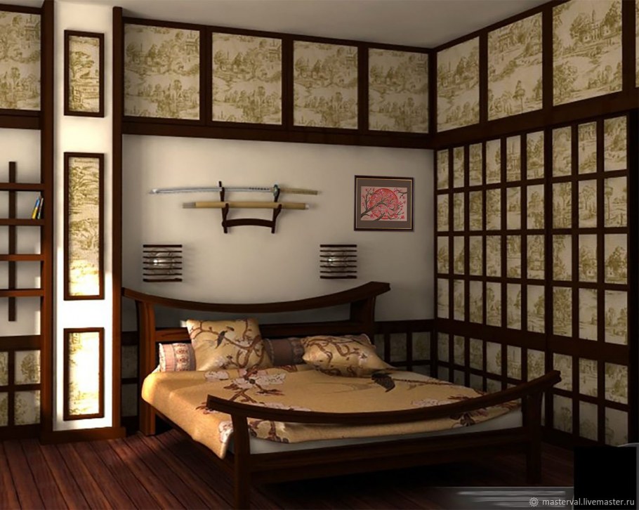 Классический японский интерьер
