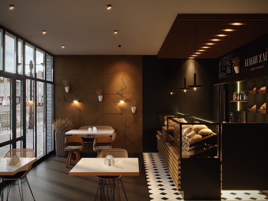 Пекарня Минимализм