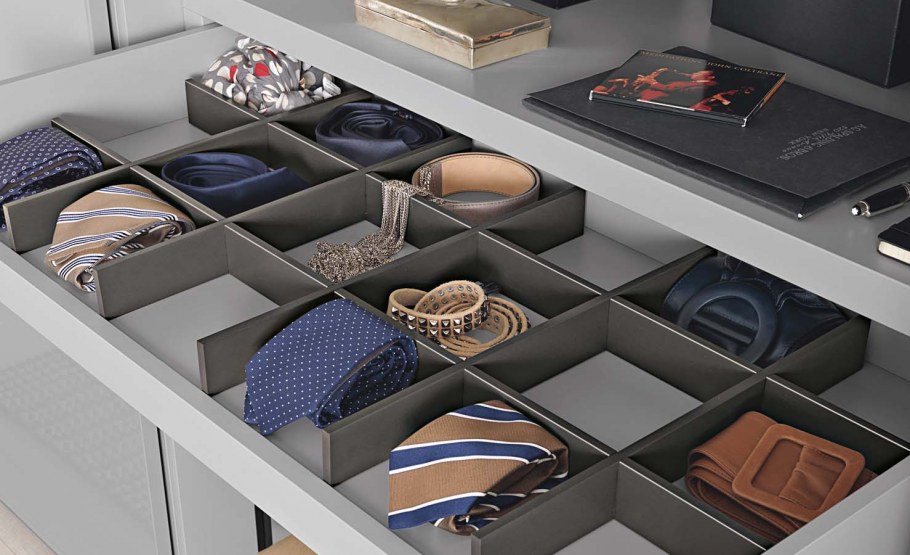 Ящик для галстуков и ремней