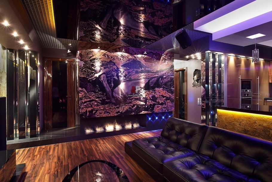 Комната в клубном стиле