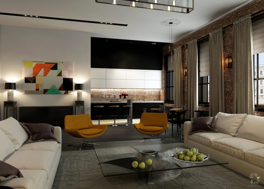 Клубный стиль в интерьере