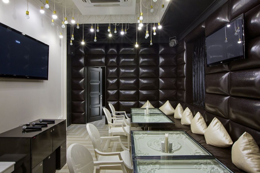 Джазовый интерьер комнат