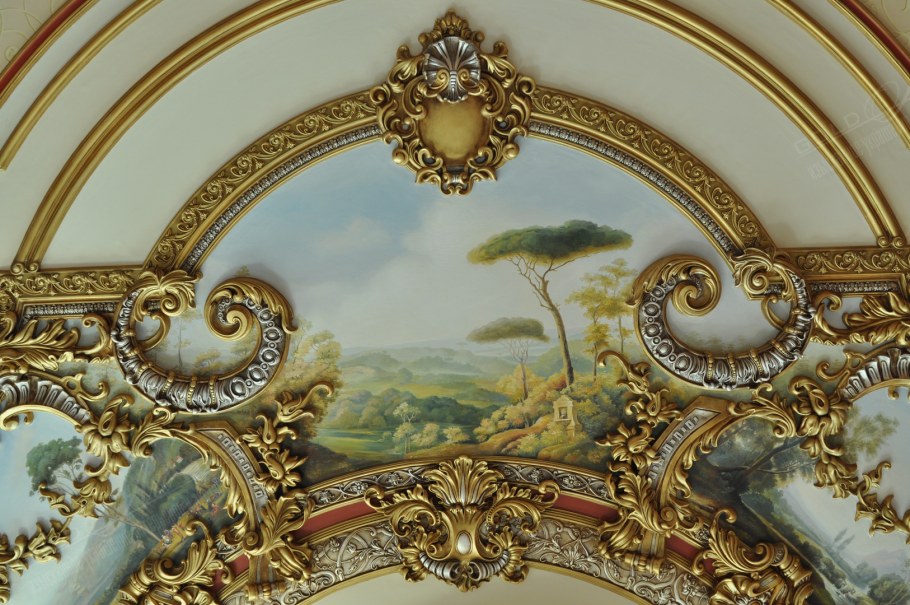 Роспись стен в стиле Барокко