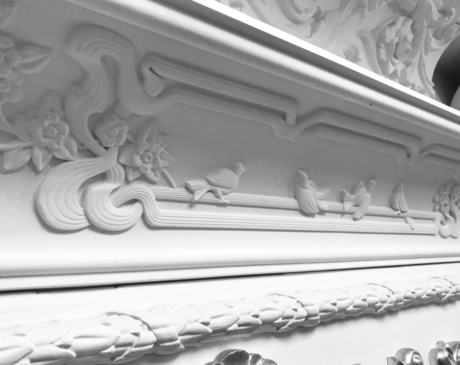 Лепнина в пластилине в стиле Барокко