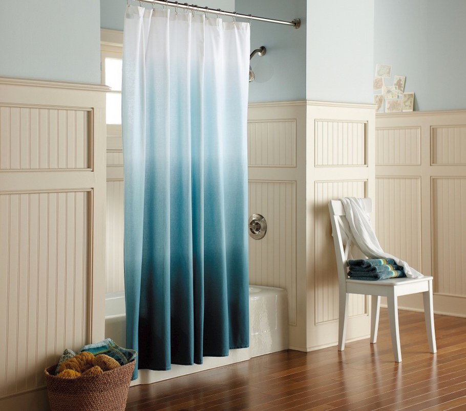 Шторы омбре бежевые