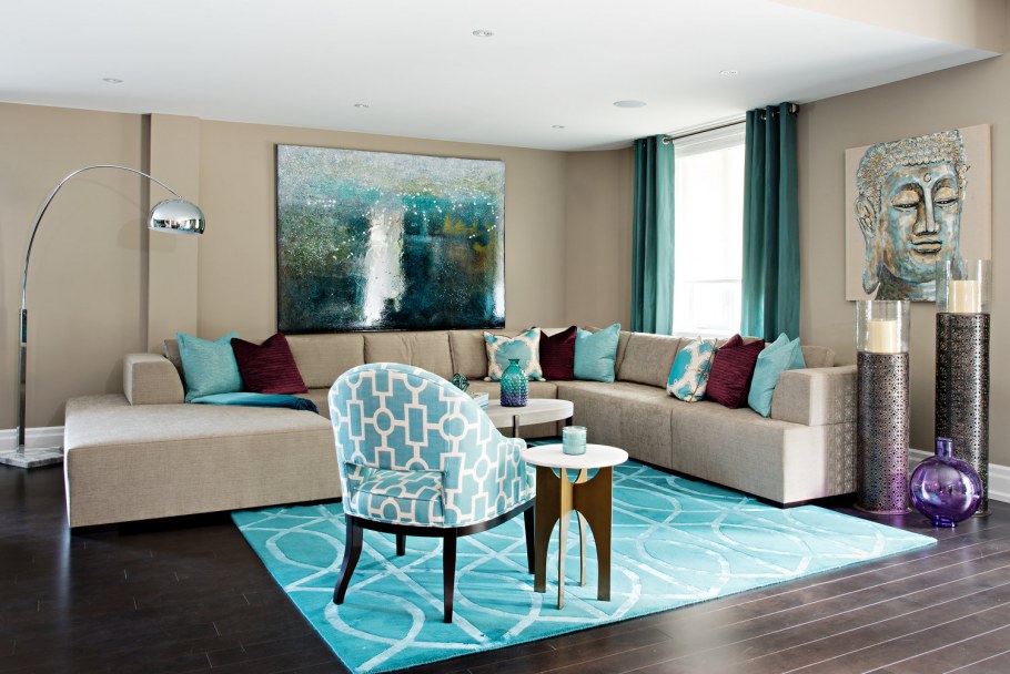 Интерьер гостиной в стиле Прованс