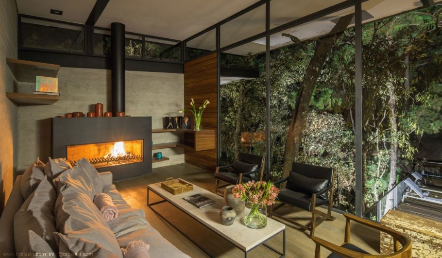 Гостиная в Лесном стиле