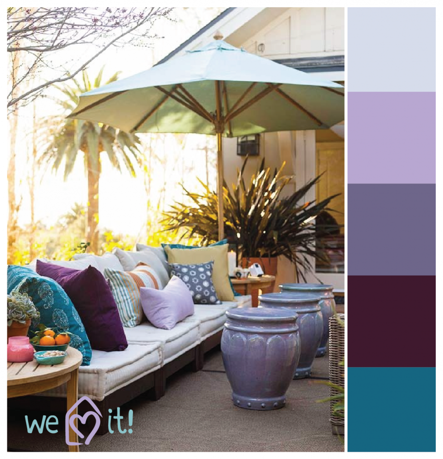 Лаундж зона на даче