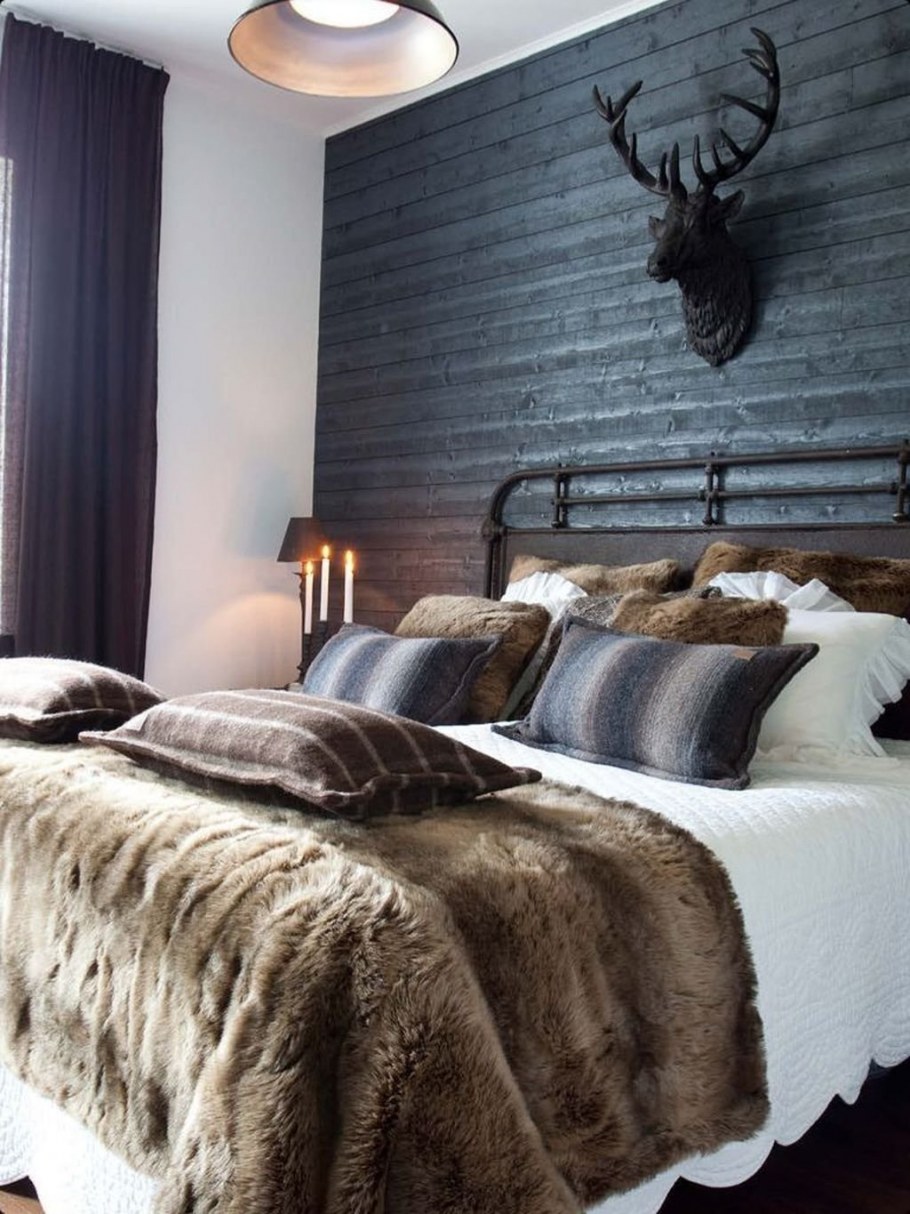 Плед на кровать Скандинавский стиль