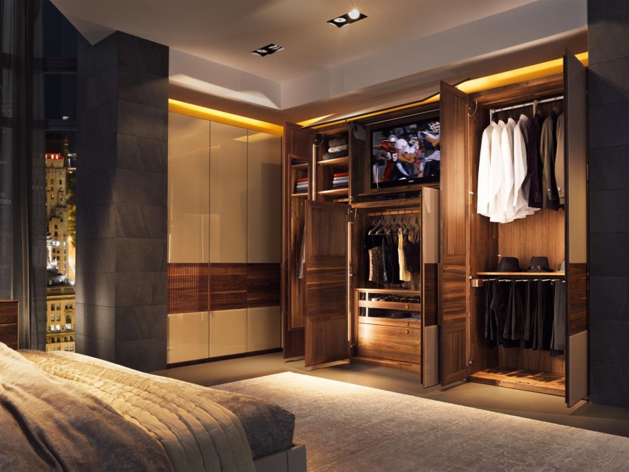 Современная гардеробная