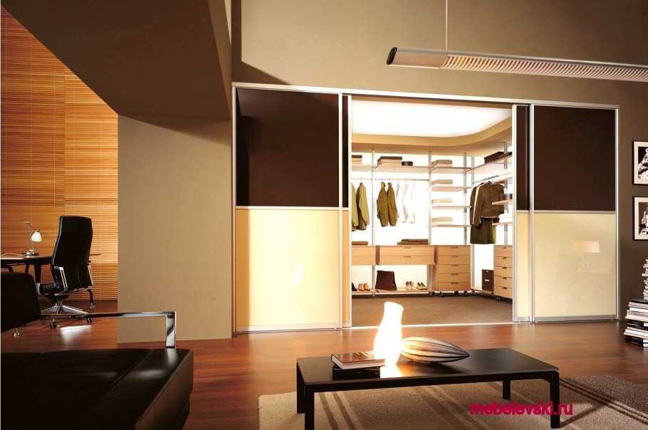 Гостиная с гардеробом