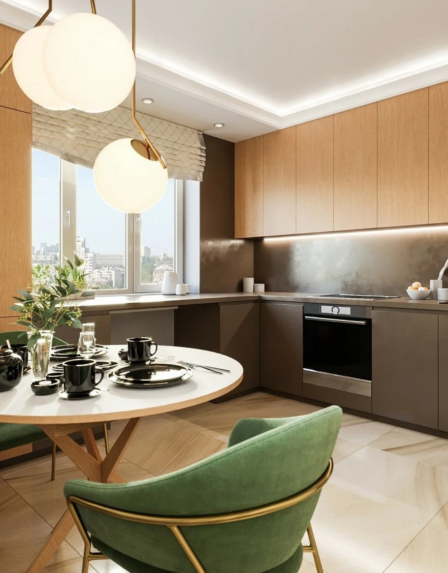 Современный интерьер кухни