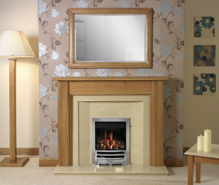 Декоративный камин в хрущевке