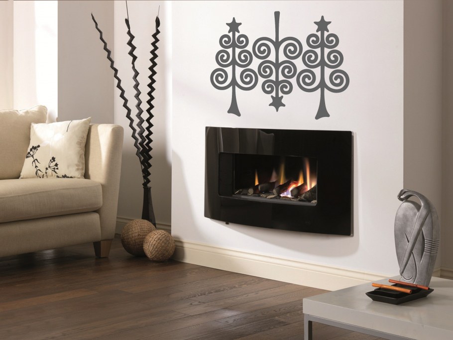 Электрический камин в интерьере