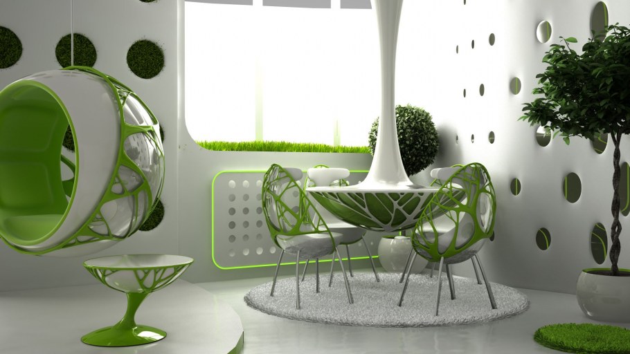 Кафе в стиле Бионика