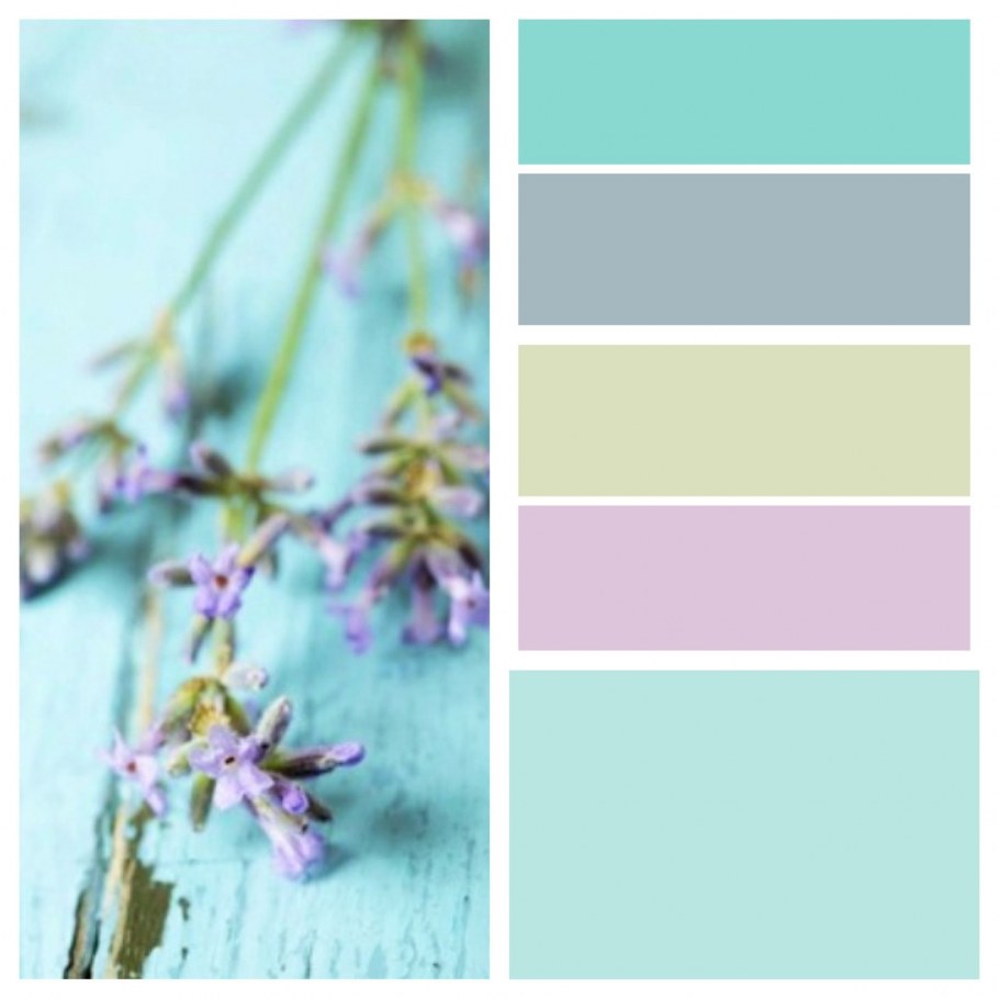 Сочетание мятного цвета в интерьере