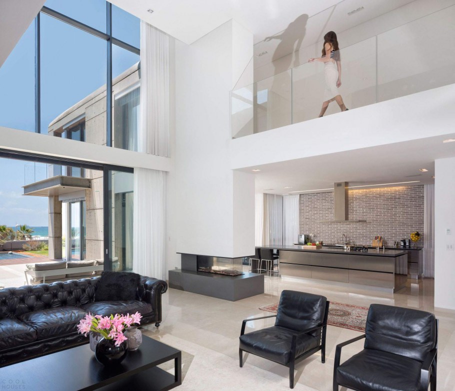 Интерьер особняка в минимализме