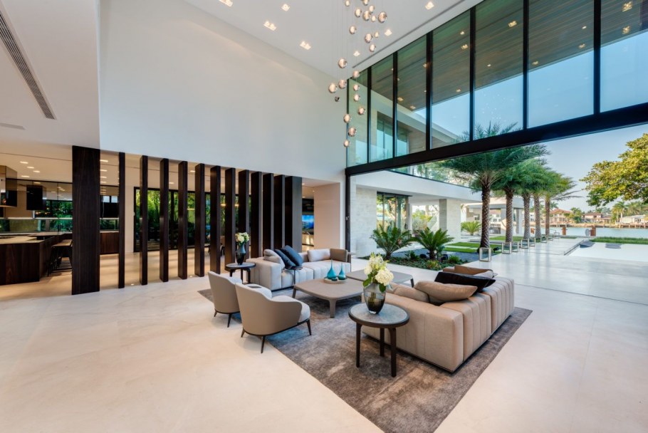 Интерьер дома в Майами