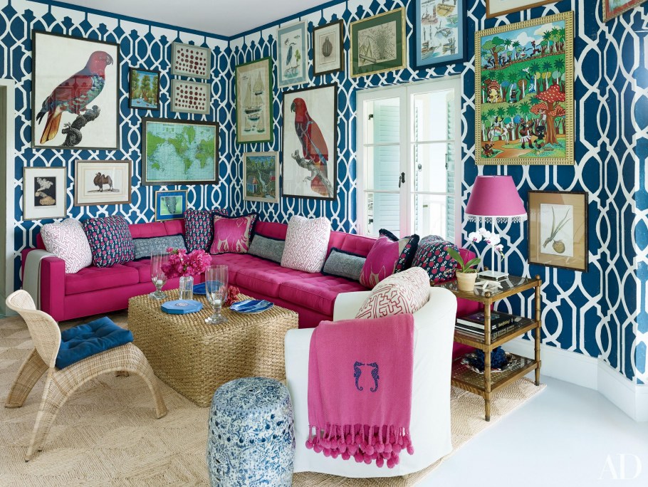 Интерьер в стиле этно бохо