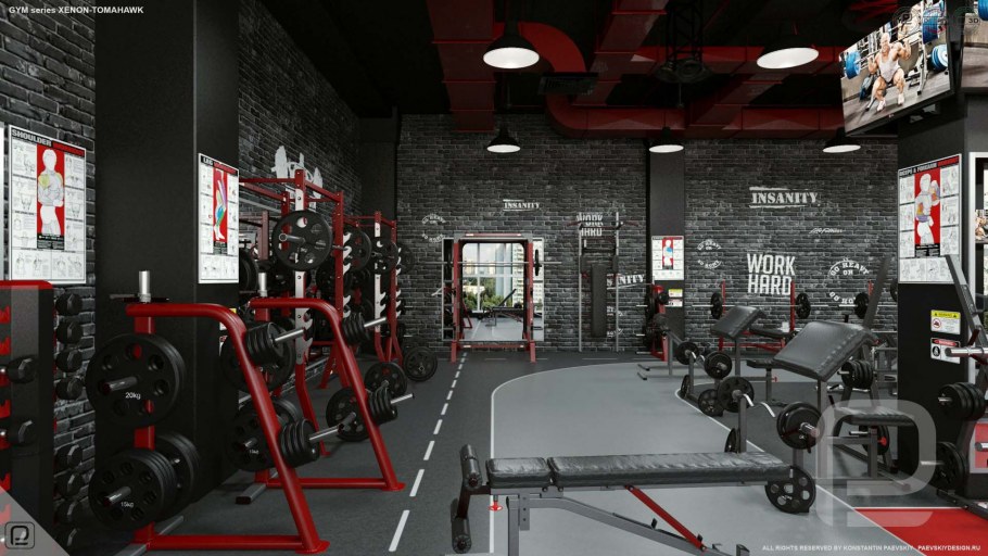Стиль для тренажерного зала