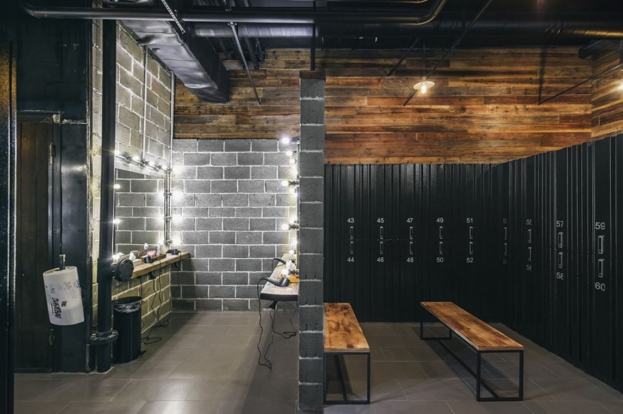 Спортзал в стиле лофт