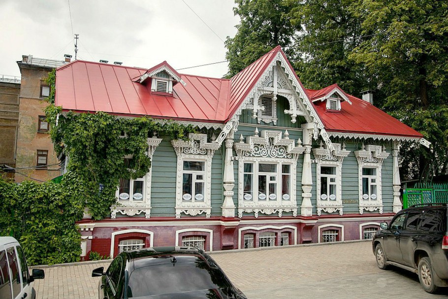 Исторические здания Перми особняк Токаревой