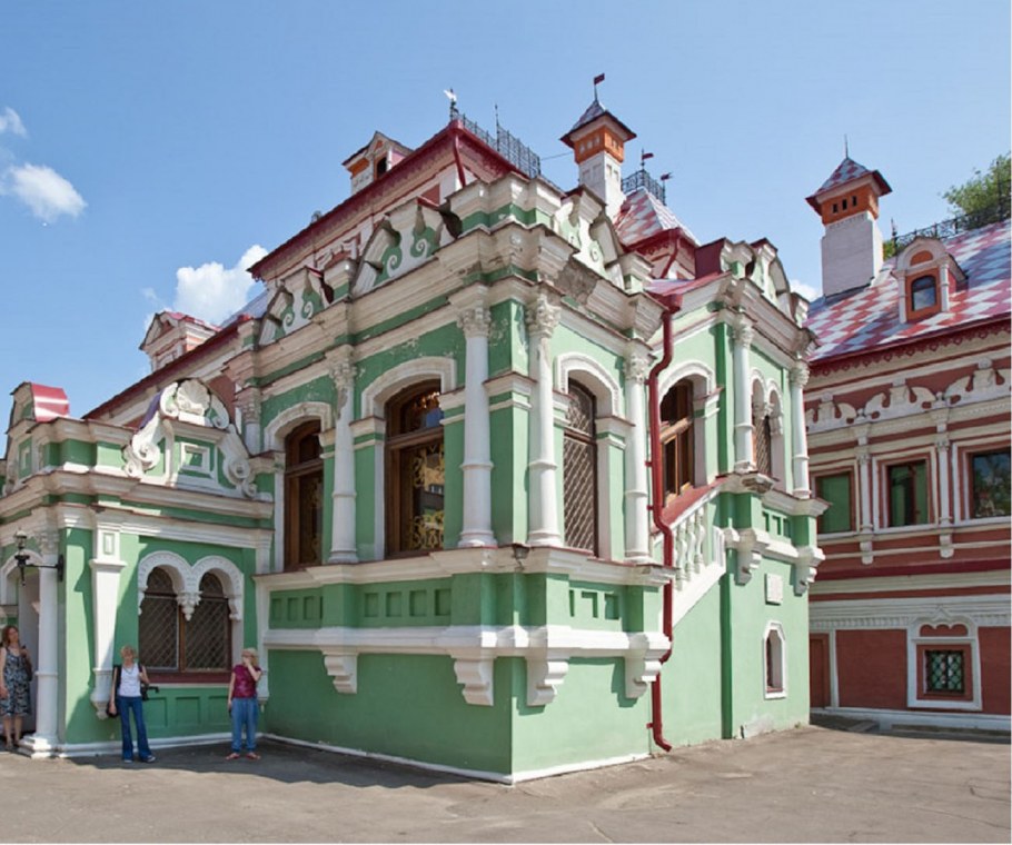 Каменные палаты Москва 17 век архитектура Солтанова