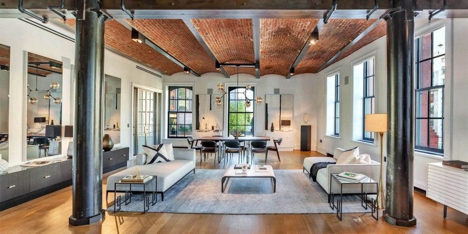 Фабрика лофт в Нью Йорке