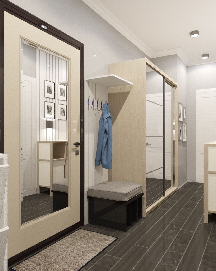 Прихожая в современном стиле