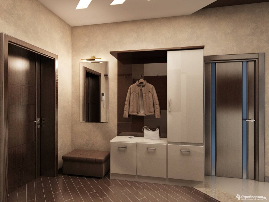 Стильная прихожая проект
