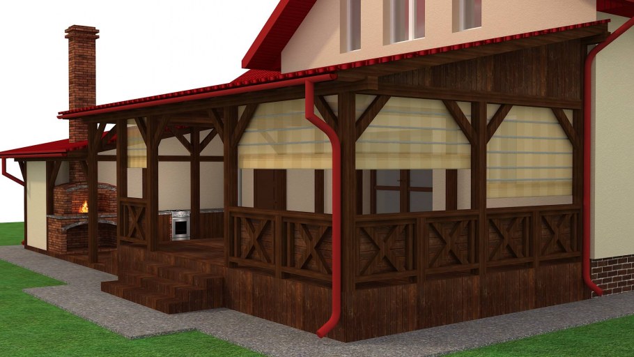 Навес пергола патио беседка