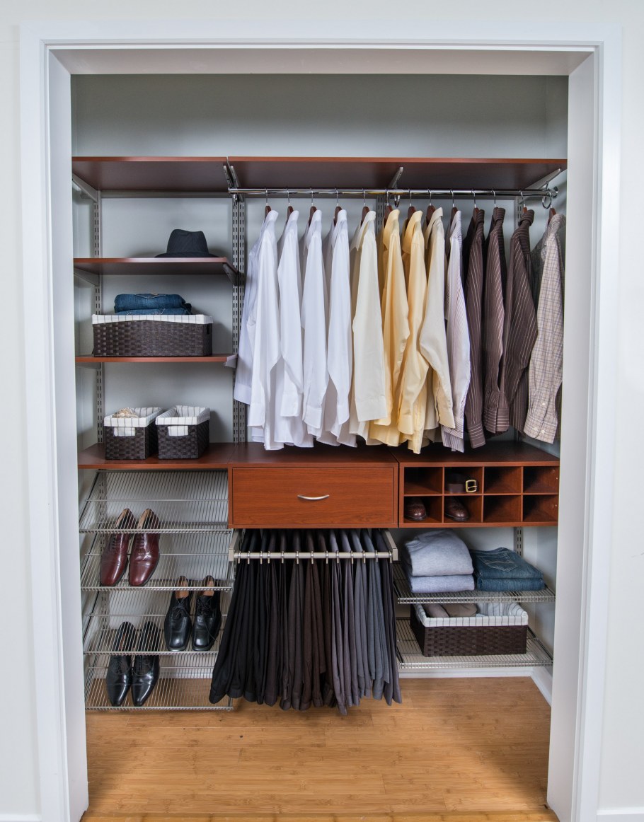 Гардеробные системы из массива