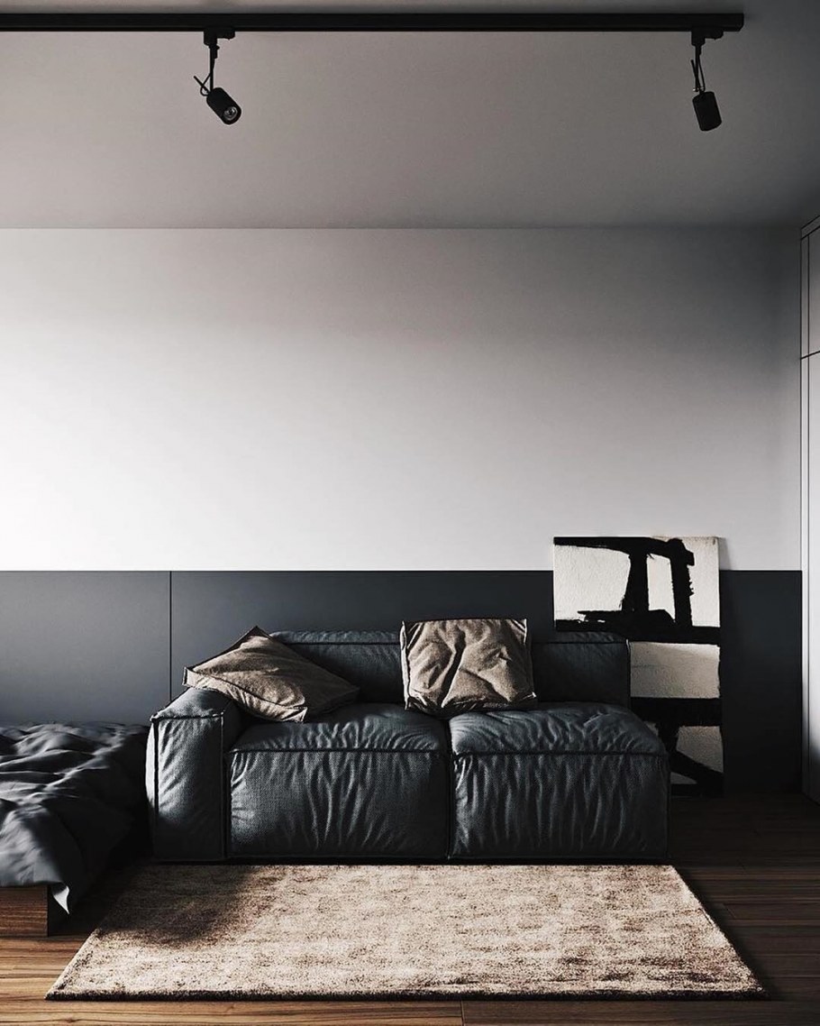 Мужская квартира Минимализм