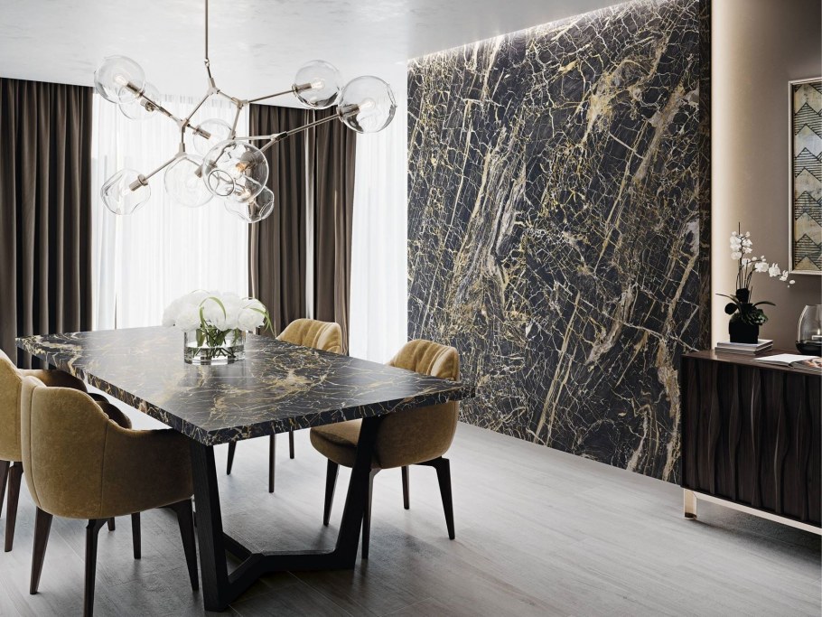 Black Marquina мрамор