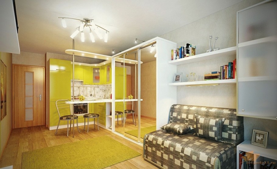Малогабаритные квартиры студии