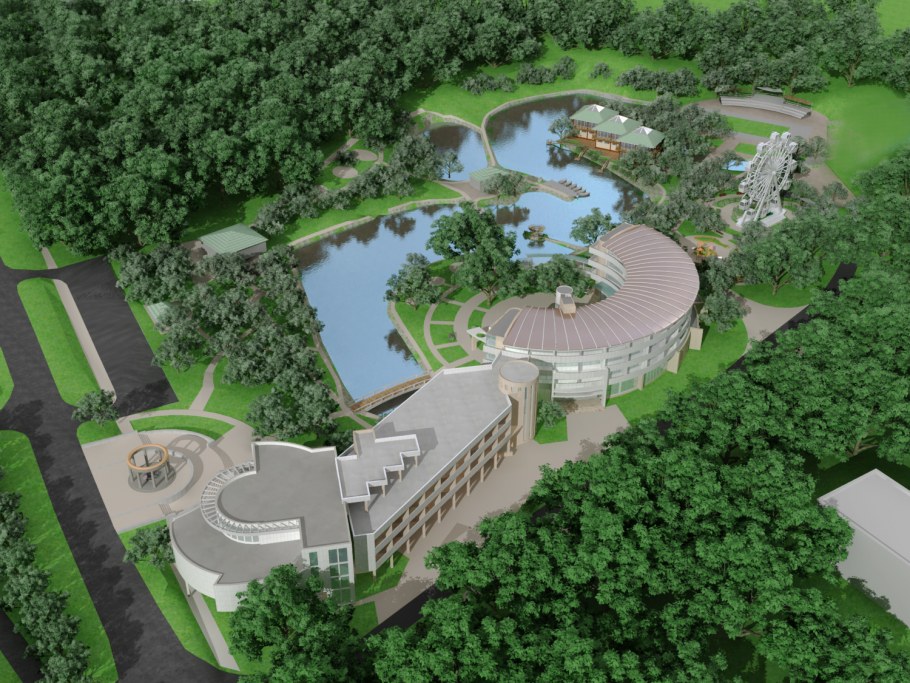 Домики для рекреации в лесах