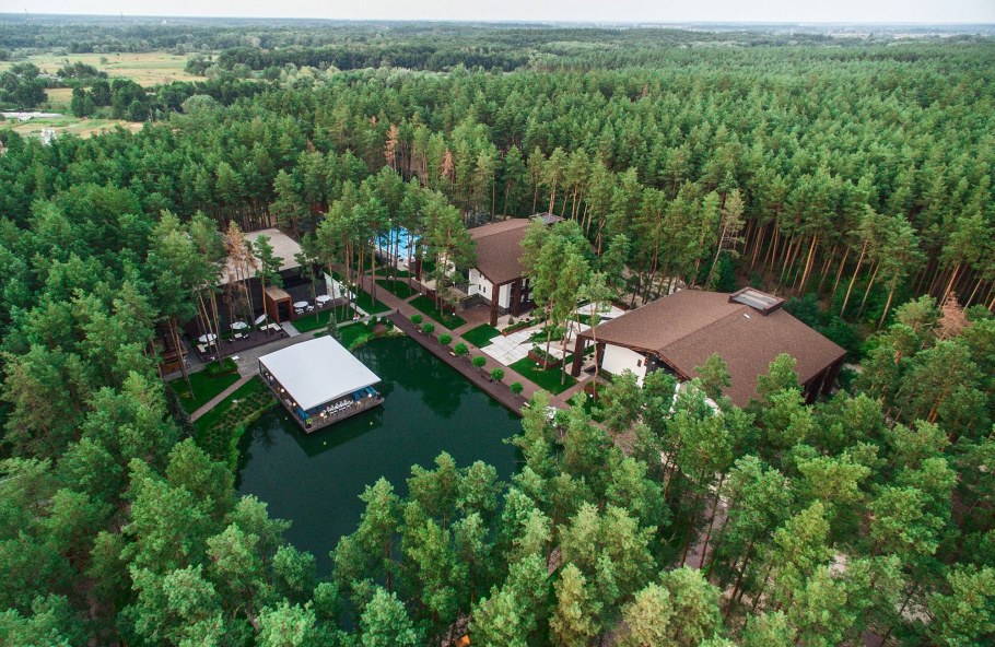 Санаторий в лесу